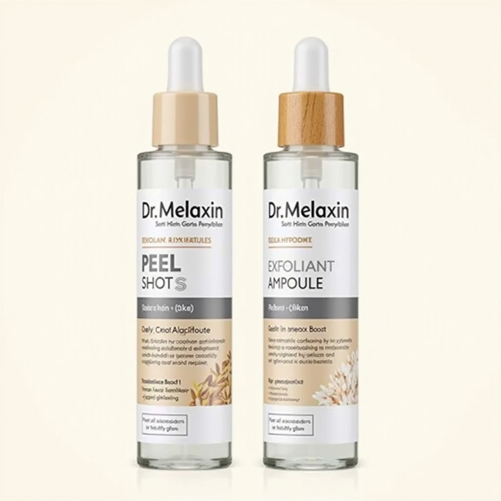 Dr. Melaxin Rice Exfoliating Serum Facial Moisturizing Soften Serum Blackhead Removal Hydrating Pore Shrinking Korean Skin Care